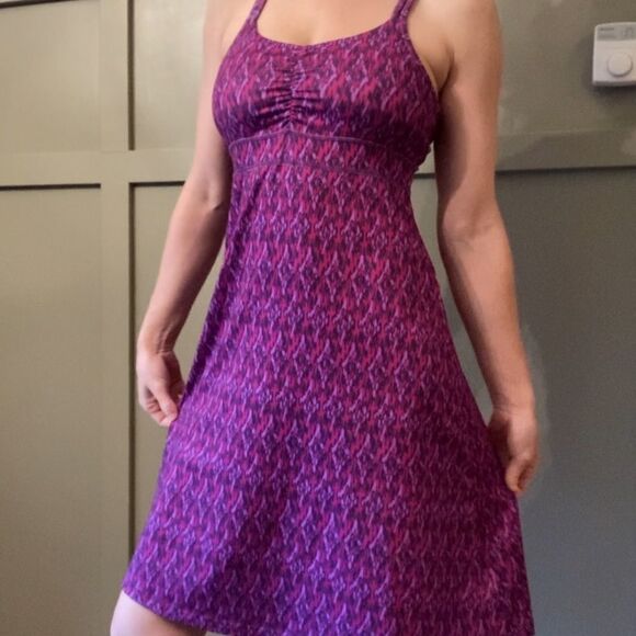 MARMOT Taryn Strappy Back Breathable Sporty Jersey-Knit Dress Size Small - Picture 3 of 7